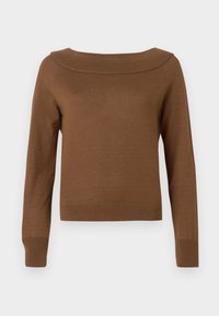 Selected, light mocha brown