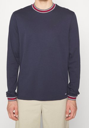 Langærmet T-shirt - dark blue