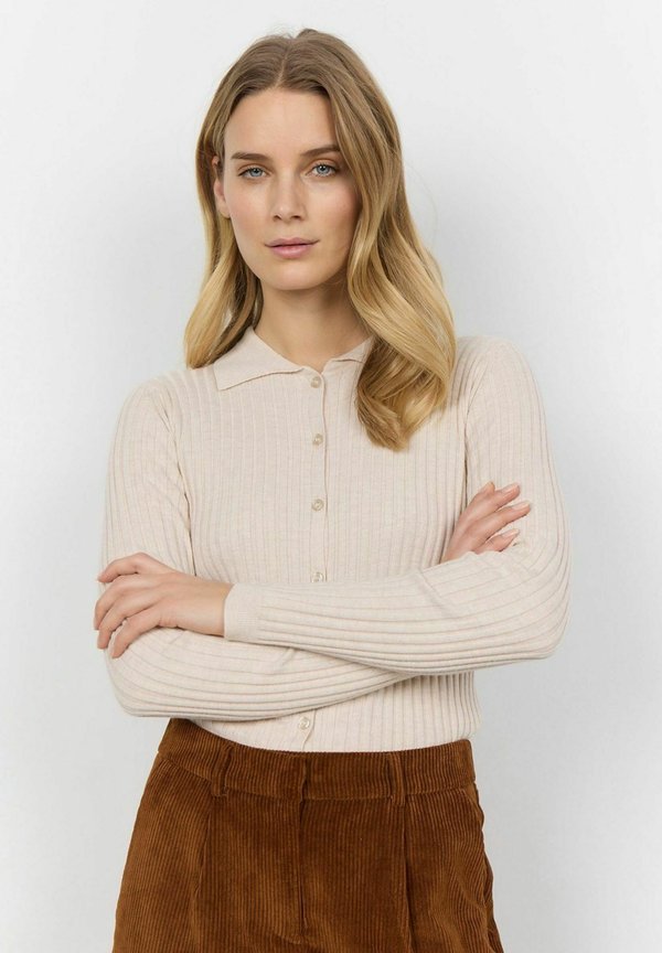 SC-FETIMA 2 - Strickjacke - cream melange