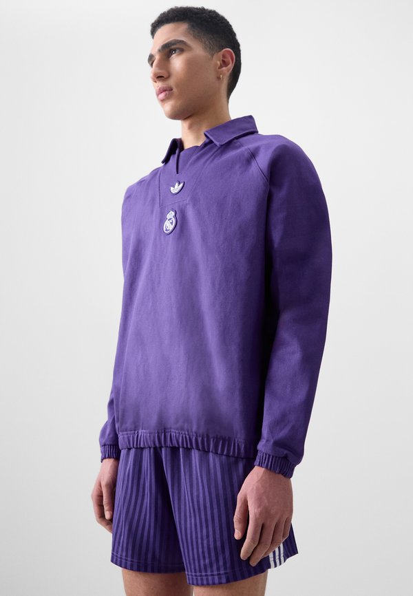 REAL MADRID ICON DRILL - Club wear - unity purple4