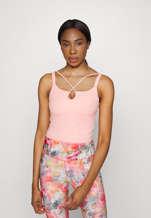 SHANTI KEYHOLE TANK - Top - spring pink
