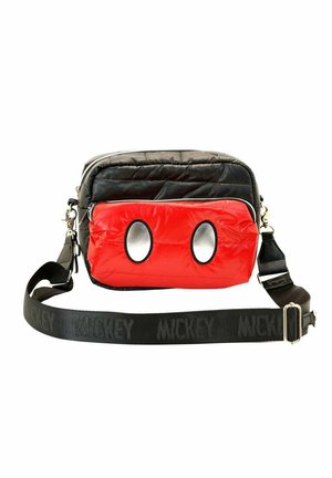 MICKEY & MINNIE PADDING SQUARE - Cross body bag - Mickey red-black