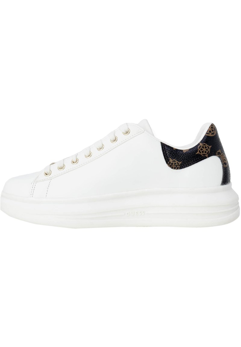 guess white trainers womens