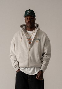 BLKVIS STATE OF MIND ZIP HOODY - Cipzáras pulóver - grey heather
