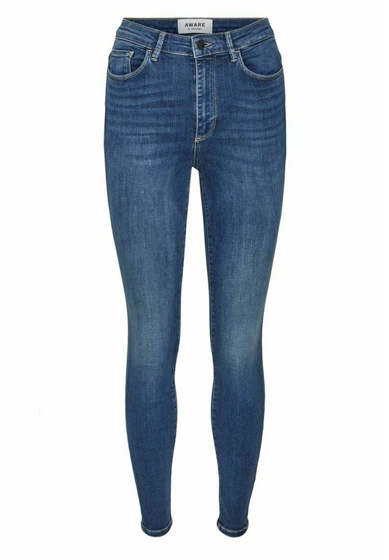 Vero Moda Jeans Skinny Fit donkerblauw