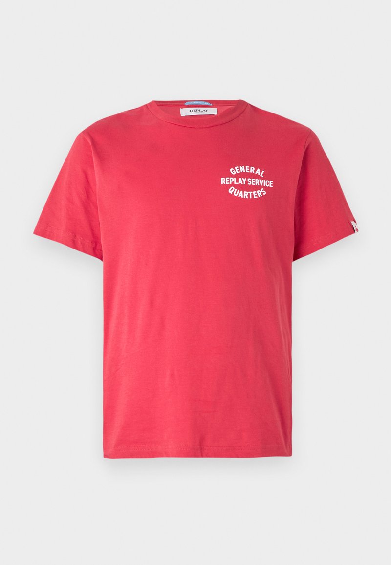 Replay T-shirt print rood