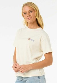 Rip Curl T-shirts print - bone