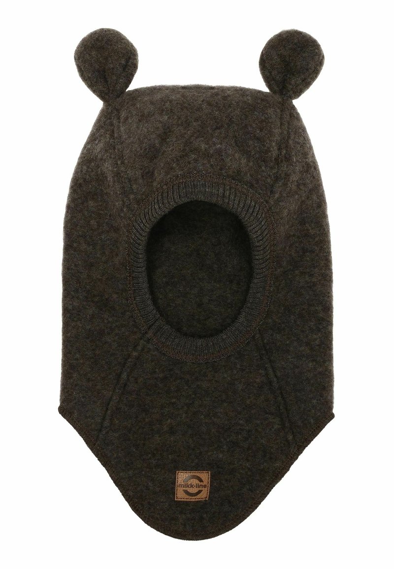 mikk-line Šatka na hlavu - dark brown melange