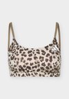 BRA - Brassières de sport à maintien léger - beige/khaki six/dark brown