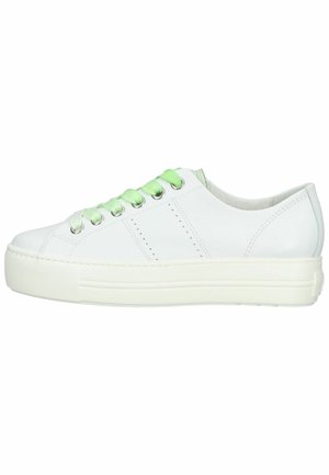 Trainers - s nappa l nap white pistachio