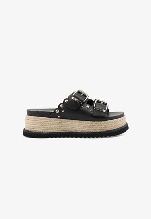 Cult, Ciabattine - screziato-mottled black