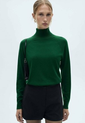 Mango Pullover - dark green