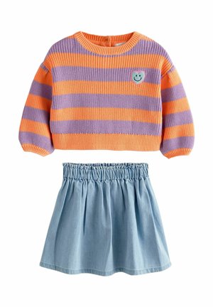 A-linjekjol - orange