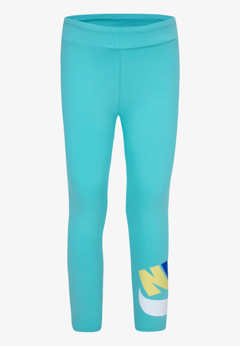 Nike Sportswear CLUB HIGH RISE - Pajkice – hlače - green frost