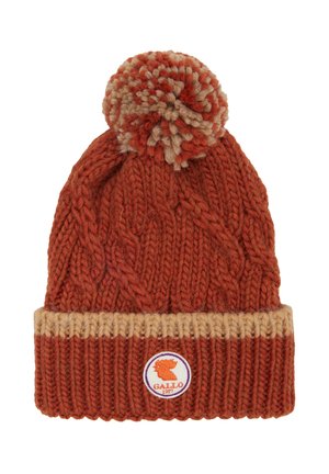 MOTIVO TRECCIA TINTA UNITA - Berretto - orange