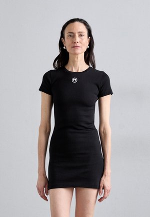 MOON LOGO DRESS - Trikoomekko - black