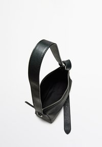 SMALL WITH BUCKLE - Borsa a mano - black