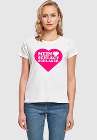 Merchcode T-shirts print - white