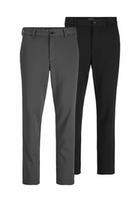 2ER-PACK REGULAR FIT   - Chino - black