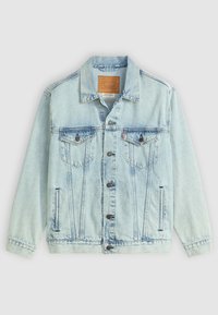 RELAXED TRUCKER  - Casaco de ganga - light blue denim