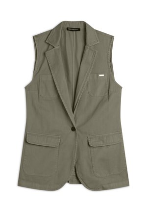 DOPPIO PETTO - Smanicato - mottled green