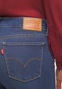 Levi's® Vaqueros pitillo - dark-blue denim