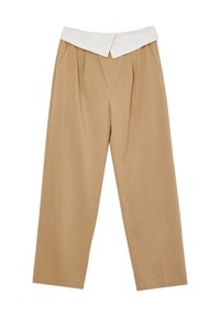 Calliope CON FASCIA ASIMMETRICA  - Stoffhose - beige