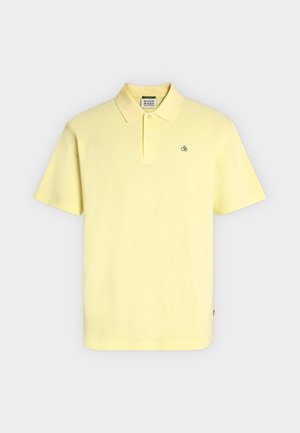 Scotch & Soda, PIQUE RELAXED-FIT POLO - Poloshirts - pastel yellow