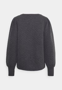 JDY Langarmshirt - mottled dark grey