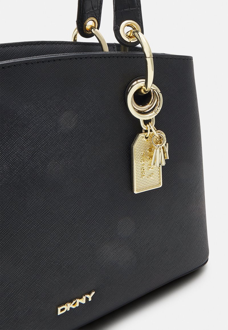 Damen Handtaschen | DKNY TONNY SATCHEL Handtasche black/gold-coloured/schwarz - UA78092 Damen Handtaschen | DKNY TONNY SATCHEL Handtasche black/gold-coloured/schwarz - UA78092