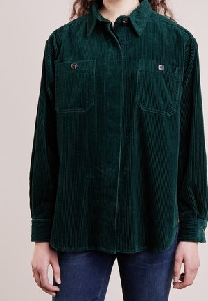 Overhemdblouse - dark green