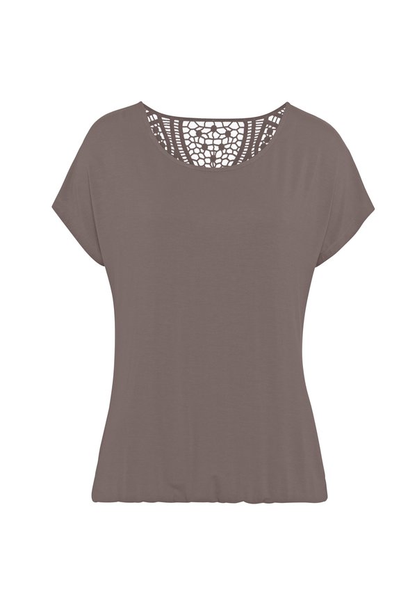 Bluse - taupe