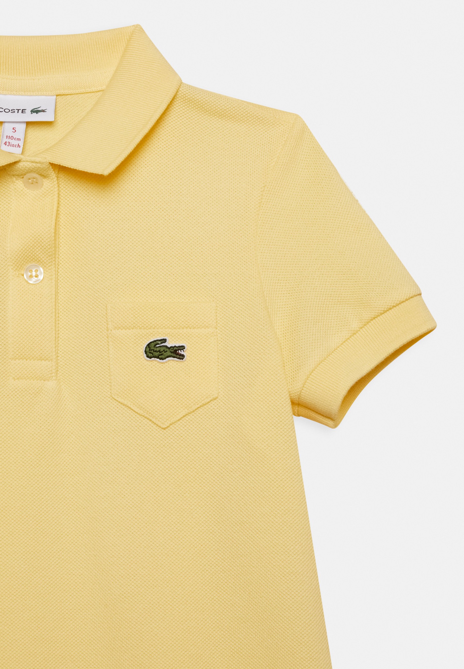 Lacoste Jersey dress - napolitan yellow 