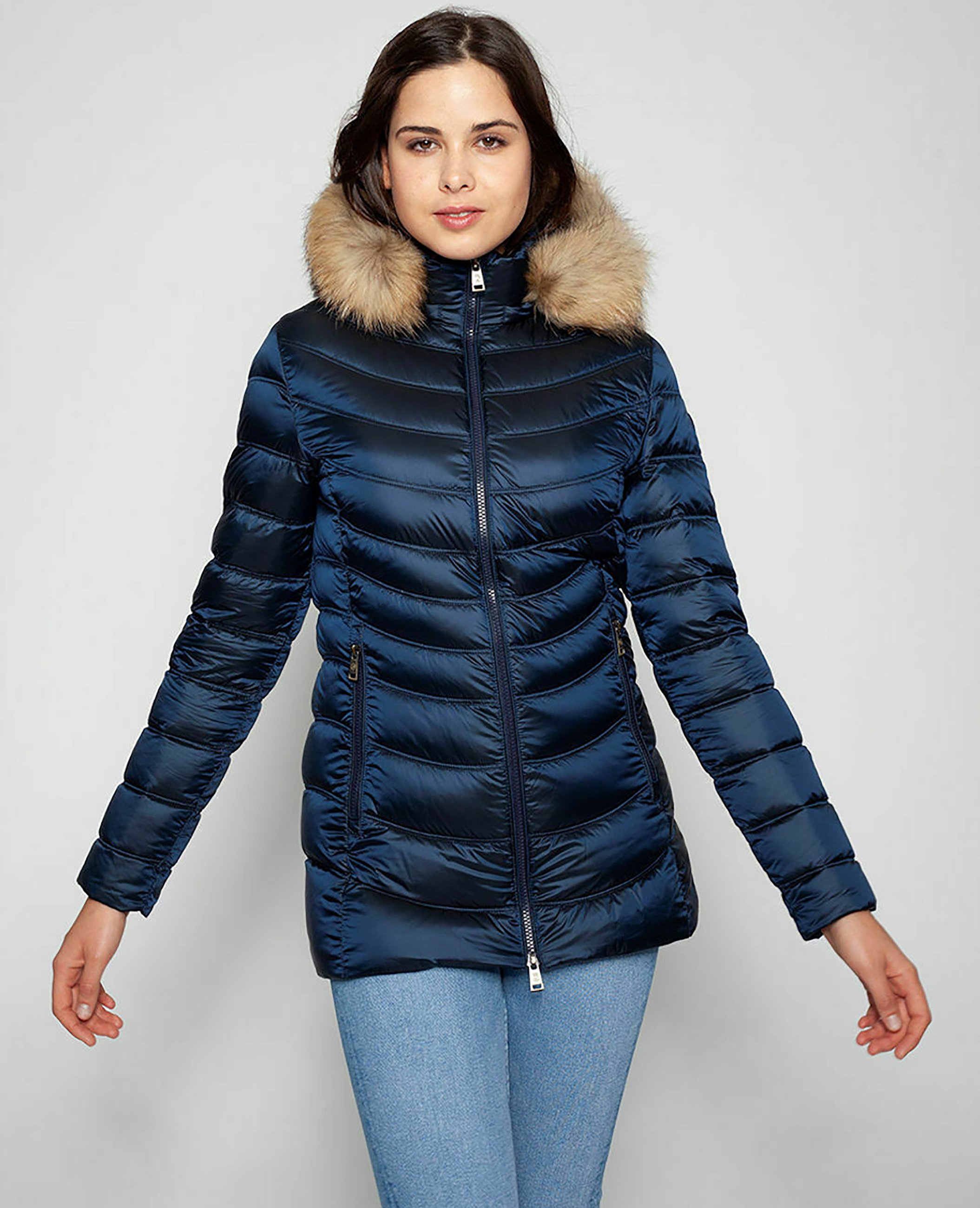 Chaquetas Y Plumíferos Save The Duck | Chaqueta Beige Mujer ⋆ NWIDHHC