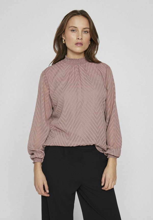 MIT LANGEN ÄRMELN  - Bluse - twilight mauve