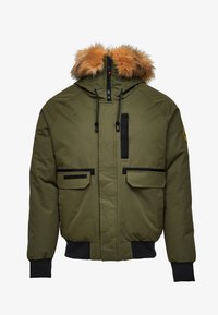 Alessandro Zavetti ZAVETTI CANADA ABELLI HOODED BOMBER JACKET