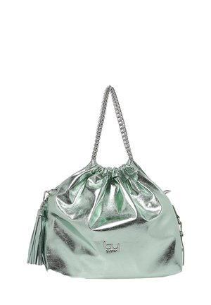 SMERALDO - Borsa a mano - verde metallizzzato