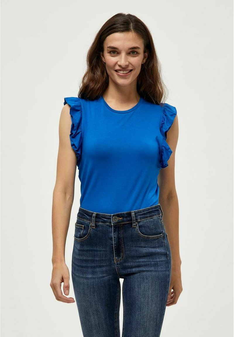 PEPPERCORN PCMARIELLA Print Tshirt nebulas blue/blue Zalando.ie