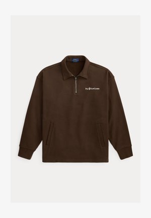 Polo Ralph Lauren, RELAXED FIT LOGO FLEECE SWEATSHIRT - Φούτερ - nutmeg brown