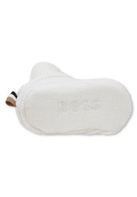 BOSS Kidswear NEWBORN PULL ON HAT SLIPPERS UNISEX - Beanie - offwhite