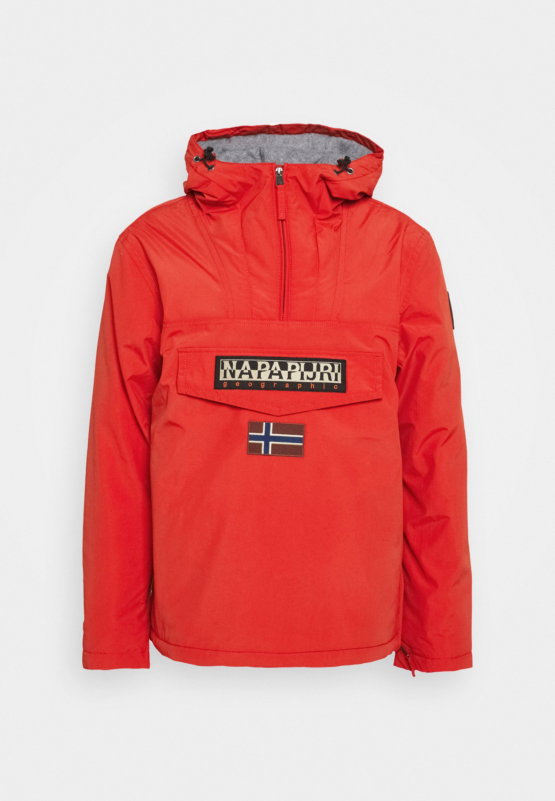 napapijri red rainforest jacket