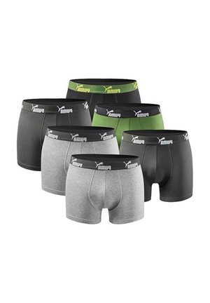 6 PACK  - Boxer Briefs - dark grey/black/orche green