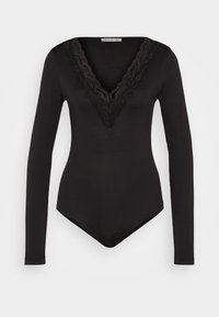 Pikkade varrukatega topp - black