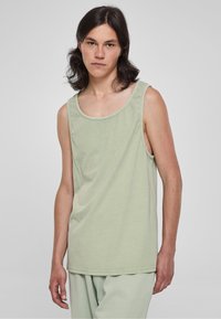 Urban Classics HEAVY OVERSIZED  - Topp - vintagegreen