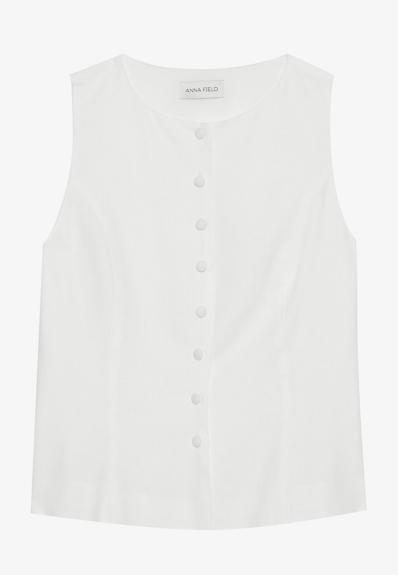 Anna Field Overhemdblouse wit