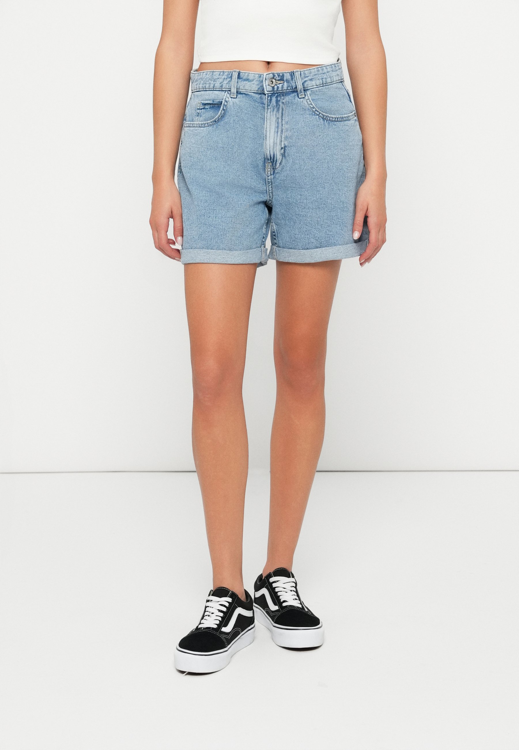 Short En Denim Taille Haute ONLY ONLVEGA Regular Fit - Confort Et Style Décontracté 100% Coton