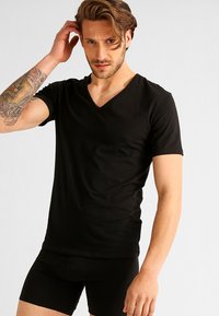 Calvin Klein Underwear 2 PACK V NECK T SHIRTS MODERN COTTON STRETCH - Podkoszulki