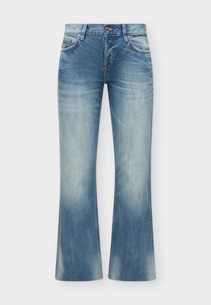 Weekday, AURA LOW RELAXED BOOTCUT - Jean bootcut - hunter blue