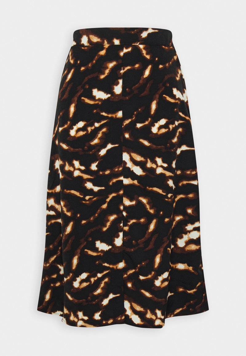 Pieces A-lijn rok zwart