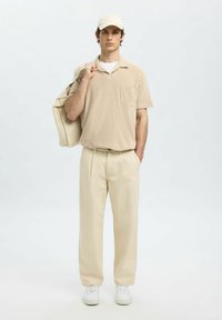 Selected Homme KURZARM - Polo majica - pure cashmere